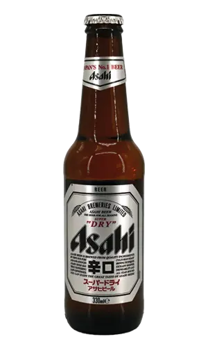 Bouteille de biÃ¨re Asahi 33 cl