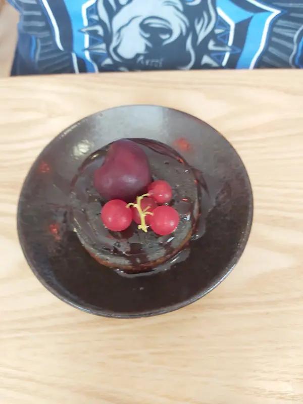 Photo Mini Cheese Cake au Sésame noir